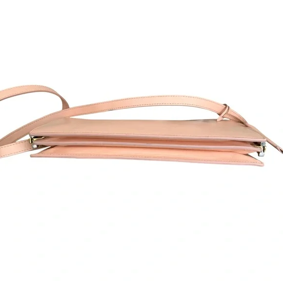 Balenciaga Shoulder Bag Crossbody Light Pink Leather - Picture 10 of 17